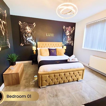 Nr Birmingham City Centre, 5 Bed, Luxe Inn ภายนอก รูปภาพ