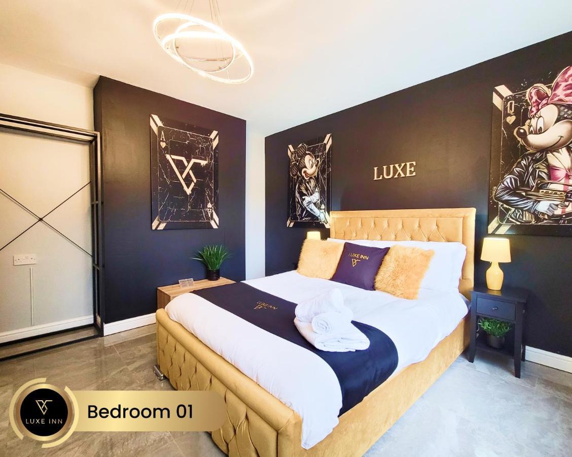 Nr Birmingham City Centre, 5 Bed, Luxe Inn ภายนอก รูปภาพ