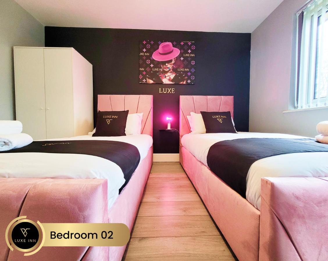 Nr Birmingham City Centre, 5 Bed, Luxe Inn ภายนอก รูปภาพ