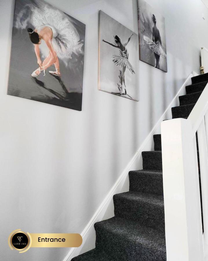 Nr Birmingham City Centre, 5 Bed, Luxe Inn ภายนอก รูปภาพ