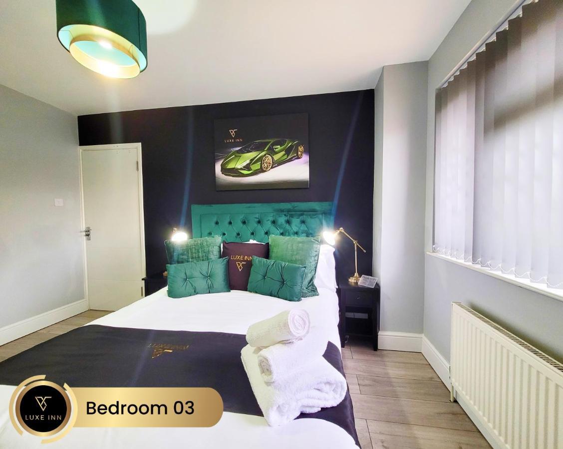 Nr Birmingham City Centre, 5 Bed, Luxe Inn ภายนอก รูปภาพ