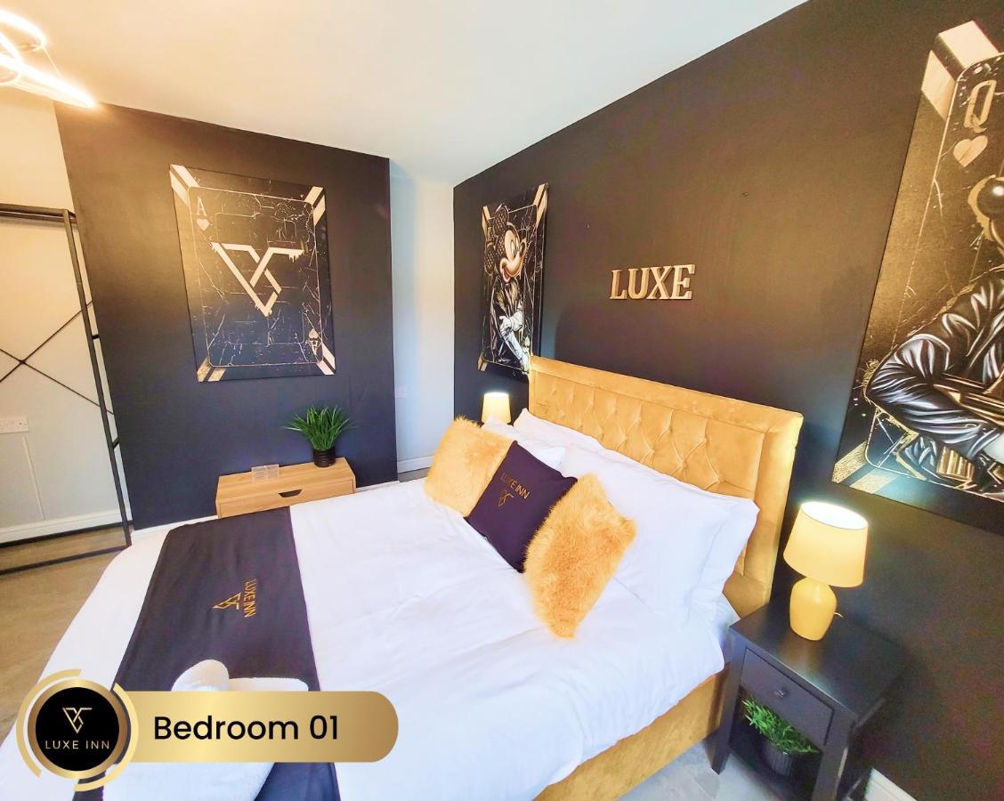 Nr Birmingham City Centre, 5 Bed, Luxe Inn ภายนอก รูปภาพ