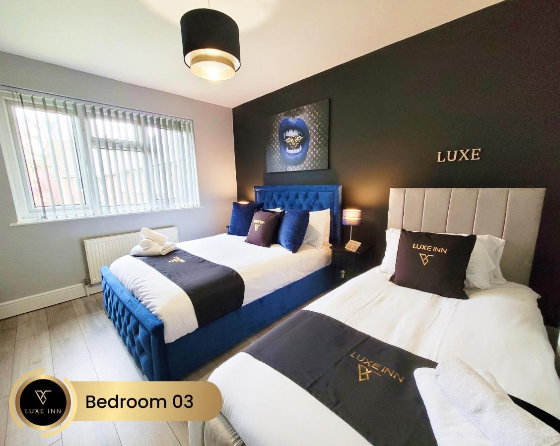 Nr Birmingham City Centre, 5 Bed, Luxe Inn ภายนอก รูปภาพ
