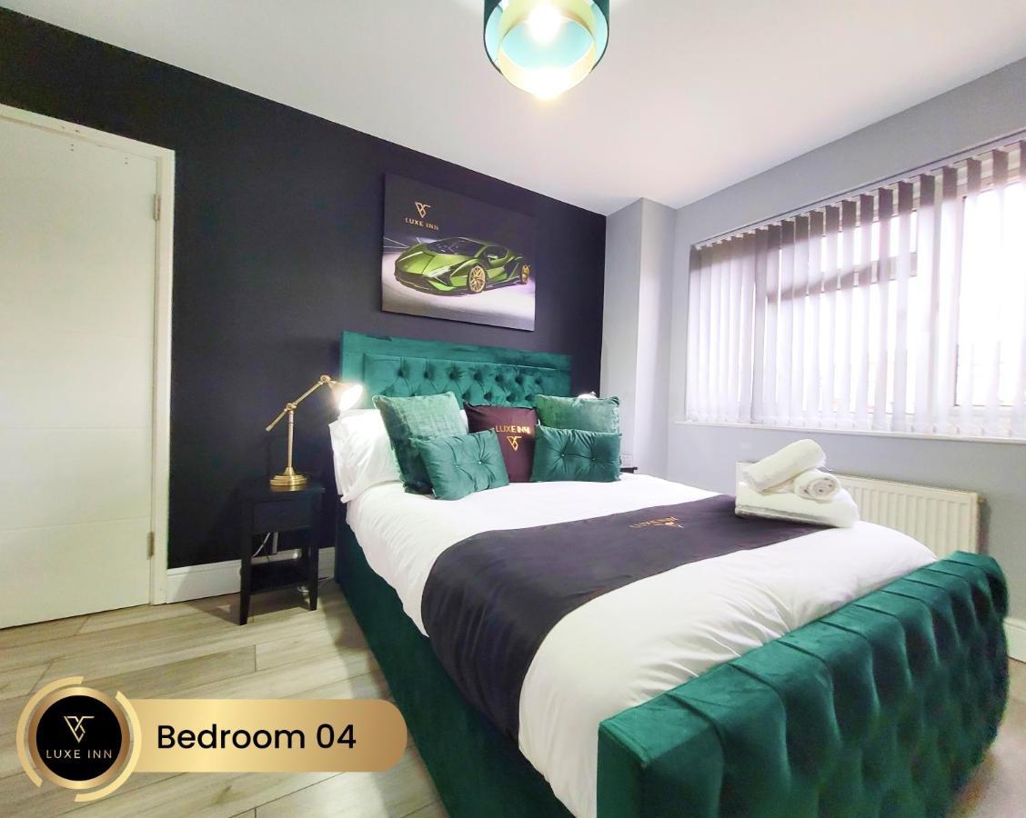 Nr Birmingham City Centre, 5 Bed, Luxe Inn ภายนอก รูปภาพ
