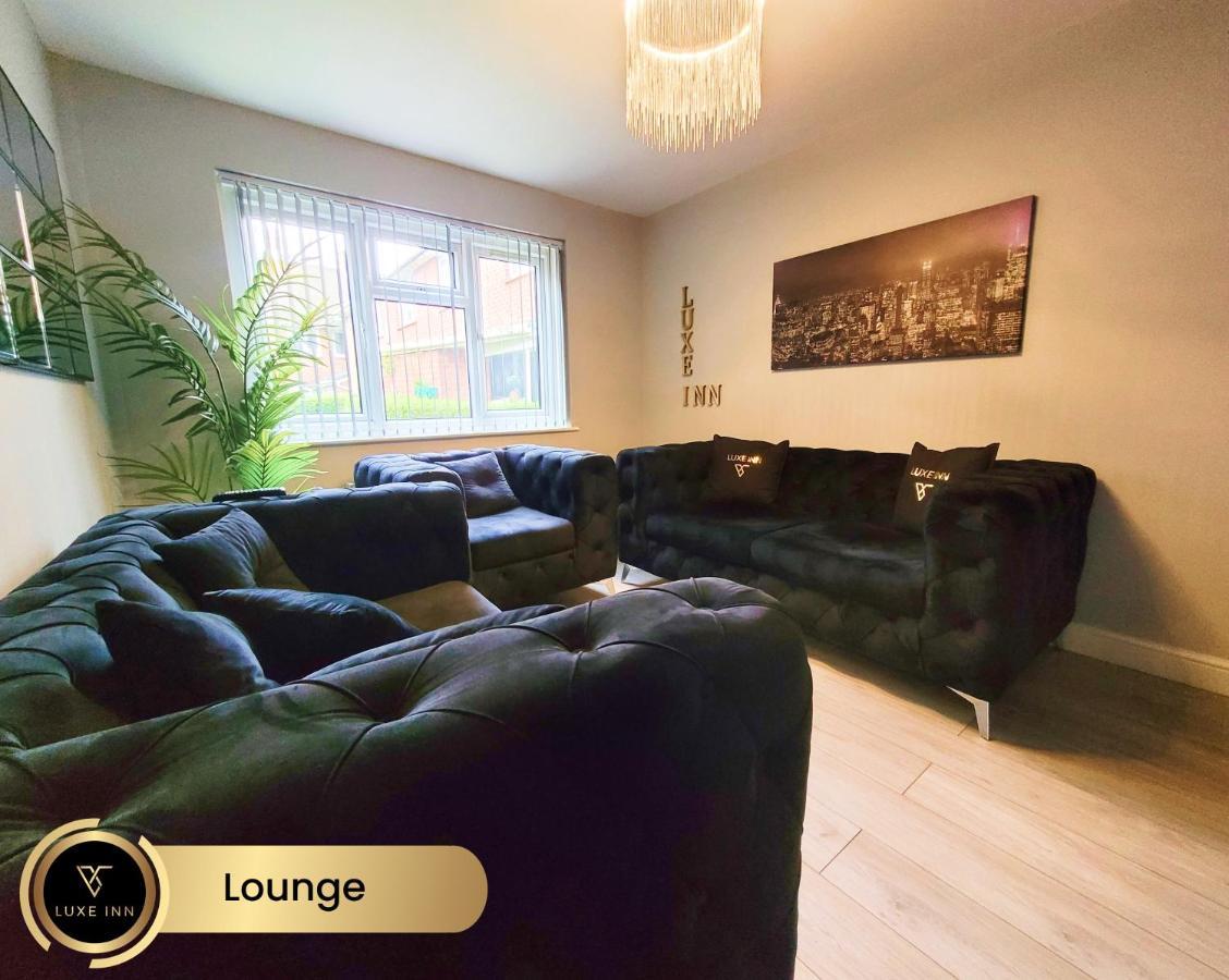 Nr Birmingham City Centre, 5 Bed, Luxe Inn ภายนอก รูปภาพ